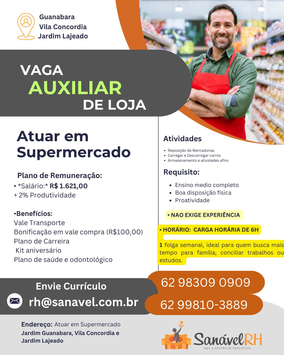Auxiliar de Loja