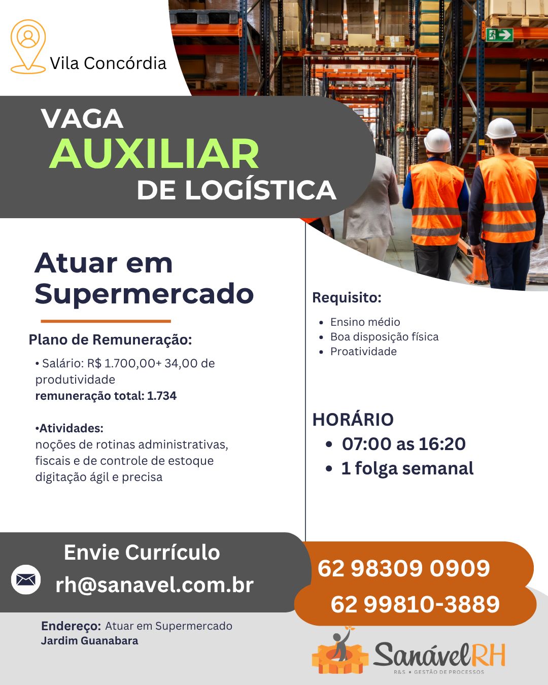 Auxiliar de Logistica